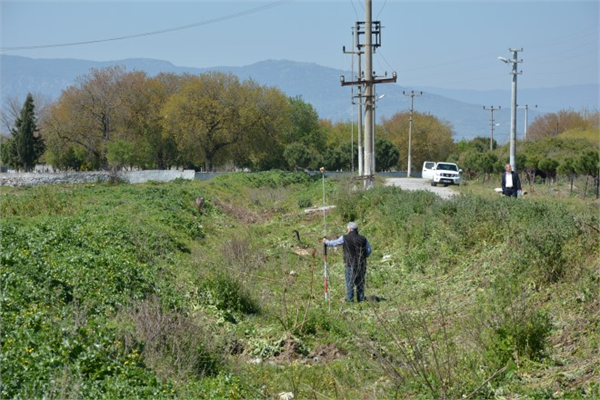 Akıllı Köy`de Kot Krokisi Çalışmaları