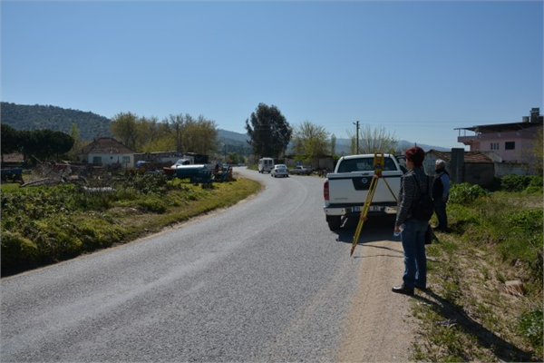 Akıllı Köy`de Kot Krokisi Çalışmaları