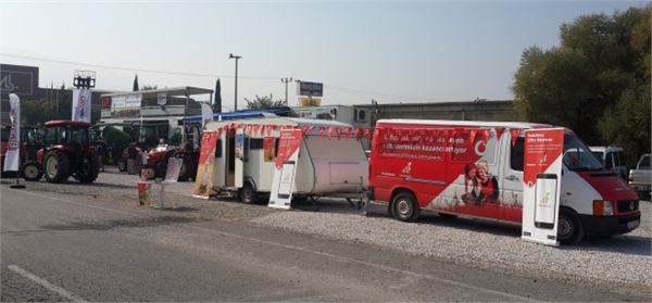 Mobil Ekibimiz Manisa 9. Tarım Gıda ve Hayvancılık Fuarı'nda 