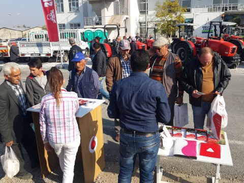 Mobil Ekibimiz Manisa 9. Tarım Gıda ve Hayvancılık Fuarı'nda 