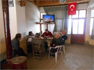 Çalışmalarımıza Yukarı Çağlar Köyünde Devam Edildi